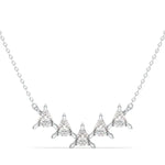 4.37 Ct Various necklace designs in gold and gemstone styles