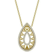 0.96 Ct 22k gold necklace with traditional gold craftsmanship.