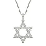 2.03 Ct Gold crucifix necklace for men with Jesus pendant.