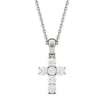 2.94Ct Gold coin necklace with engraved vintage coin pendant