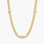 3.60 Ct Various different kinds of gold chains in assorted link styles.
