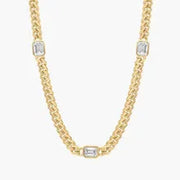 3.60 Ct Various different kinds of gold chains in assorted link styles.