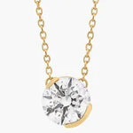 3.64 Ct Pandora initial necklace with alphabet charm pendant.