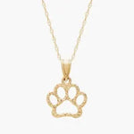 Real diamond necklace with natural diamonds in gold setting.