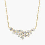 2.03 Ct Italian gold necklace with polished finish and elegant chain.