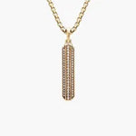 2.04 Ct Various necklace designs in gold and gemstone styles.