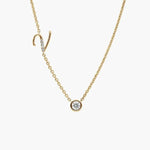 1.64 Ct Italian gold necklace with polished finish and elegant chain.