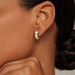 2.30 Ct Round Cut Diamond And Gold Diamond Earrings Unique