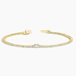 3.58 Ct Diamond Cartier bracelet featuring signature design and gold finish.