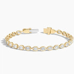 2.76 Ct Lab created diamond tennis bracelet with sustainable lab diamonds.