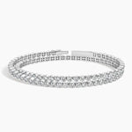 8.00 Ct Real diamond tennis bracelet with authentic natural diamonds.