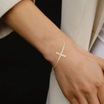 0.73 Ct Illustration of tennis bracelet style inspired by sports heritage.