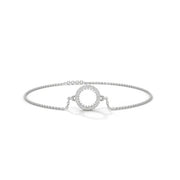 0.34 Ct Real diamond tennis bracelet with authentic natural diamonds.