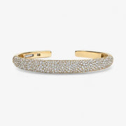 0.27 Ct Diamond tennis bracelet for women in gold with round diamonds.