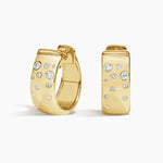 0.67 Ct Unique Diamond Gold Ring Hoope And Gold Jrewerly For Women