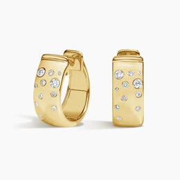 0.67 Ct Unique Diamond Gold Ring Hoope And Gold Jrewerly For Women