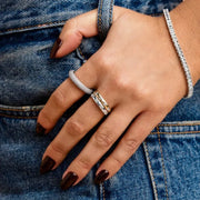 Tabitha Channel Set Eternity Lab Grown Diamond Ring (0.44 ct. tw.) in 14K Yellow Gold Ring