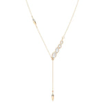 1.88 Ct Gold filled necklace with shiny finish and sturdy chain.