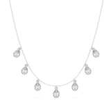 4.98 Ct Gold snake necklace with flexible chain and shiny texture.