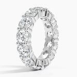 7.68 Ct Emerald Diamond Ring - Wedding Diamond Ring .