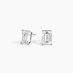2.38 Ct  Emerald Cut Diamond Earrings For Custom Diamond Jewerly