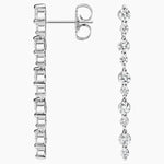 1.28 Ct White Gold Diamond Earrings For Custom Diamond Jewerlly