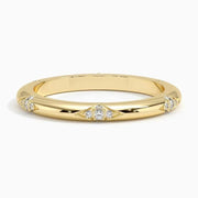 0.18 Ct Wedding Diamond Ring For Unique Diamond Gold Ring Women