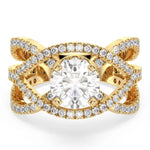 Wedding rings for women with diamond wedding rings designs - Gold Diamond Ring Band