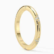 0.18 Ct Wedding Diamond Ring For Unique Diamond Gold Ring Women