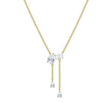 4.38 Ct Pandora initial necklace with alphabet charm pendant.