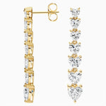 3.94 Ct Heart Shaped Diamond Earring For Custom  jewerlly