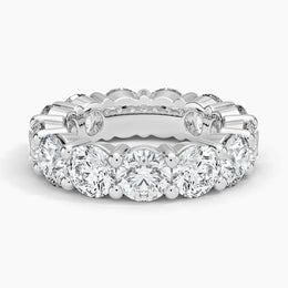 7.68 Ct Emerald Diamond Ring - Wedding Diamond Ring .