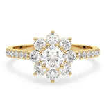 Guys with wedding rings and wedding ringer the movie theme 14K Gold Ring Diamond band rIng