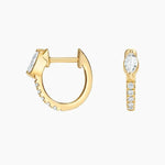 2.67 Ct Gold Plated Diamond Marquise & Round Cut Diamond For Jewerlly