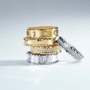 Lab Grown Diamond Eternity Ring (0.64 ct. tw.) in 14K Yellow Gold Wedding Band Ring