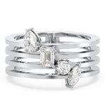 Wedding marriage ring set with sparkling diamonds and fine design.