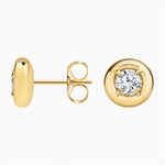 1.33 Ct Round Cut Gold Plated Diamond Ring Use For Jewerlly