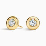 1.33 Ct Round Cut Gold Plated Diamond Ring Use For Jewerlly