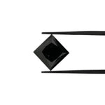4.06 Ct fancy natural black princess cut diamond loose real black diamond, buy loose diamonds, raw diamonds, rough diamonds, gia certified diamonds.