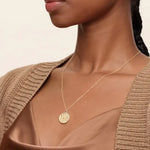 Trendy lab created gemstone necklace with colorful sparkle and modern luxury appeal