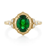 White gold diamond ring with premium sparkling engagement design