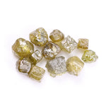1.10 Ct Yellow Rough Raw Colored Diamond Lot Uncut Raw Rough Diamond Lot Use For Custom Jewerly