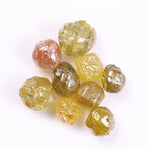 0.65 Ct Yellow Rough Diamnd Lot Yellow Looose Raw Diamond Earth Mined Diamond Use For Jewerly