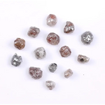 0.94 Ct Brown Grey Colored Diamond Uncut Raw Rough Diamond Use For Custom Jewerly