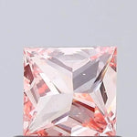 vivid pink colour diamond oval Cut lab grown loose diamond