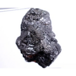 6.14 Ct Natural Black Raw Diamond Loose Uncut Black Rough Diamond for Custom Jewelry