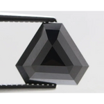 Natural Black Diamonds best man made diamonds Tringle gia Diamond 4.43 Ct Diamond Stone