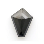 Certified 5.40 Ct Natural Black Loose Diamond Custom Diamond Ring Jewelry
