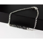 silver bracelets inspired by raw Black diamond rock and rough diamond gemstone.