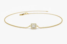 Delicated Simple Yellow Plated Bracelet
